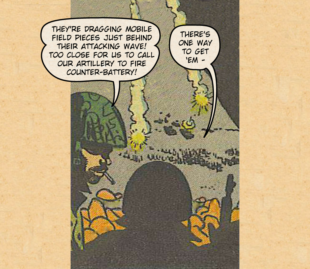 Show Them How To Die #3 - Old Soldiers Never Die! panel 2